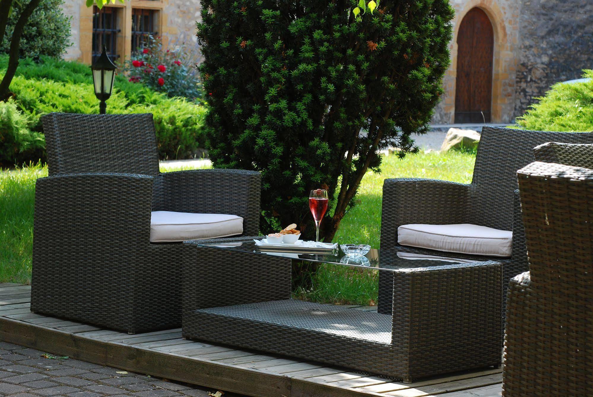 Demeures Et Chateaux L'Abbaye Caladoise - Anciennement Hostellerie Ferme Du Poulet Villefranche-sur-Saone Bagian luar foto